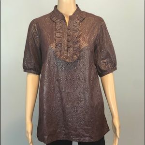 joie eyelet top